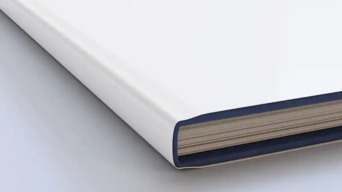 Linen hardcover memory book