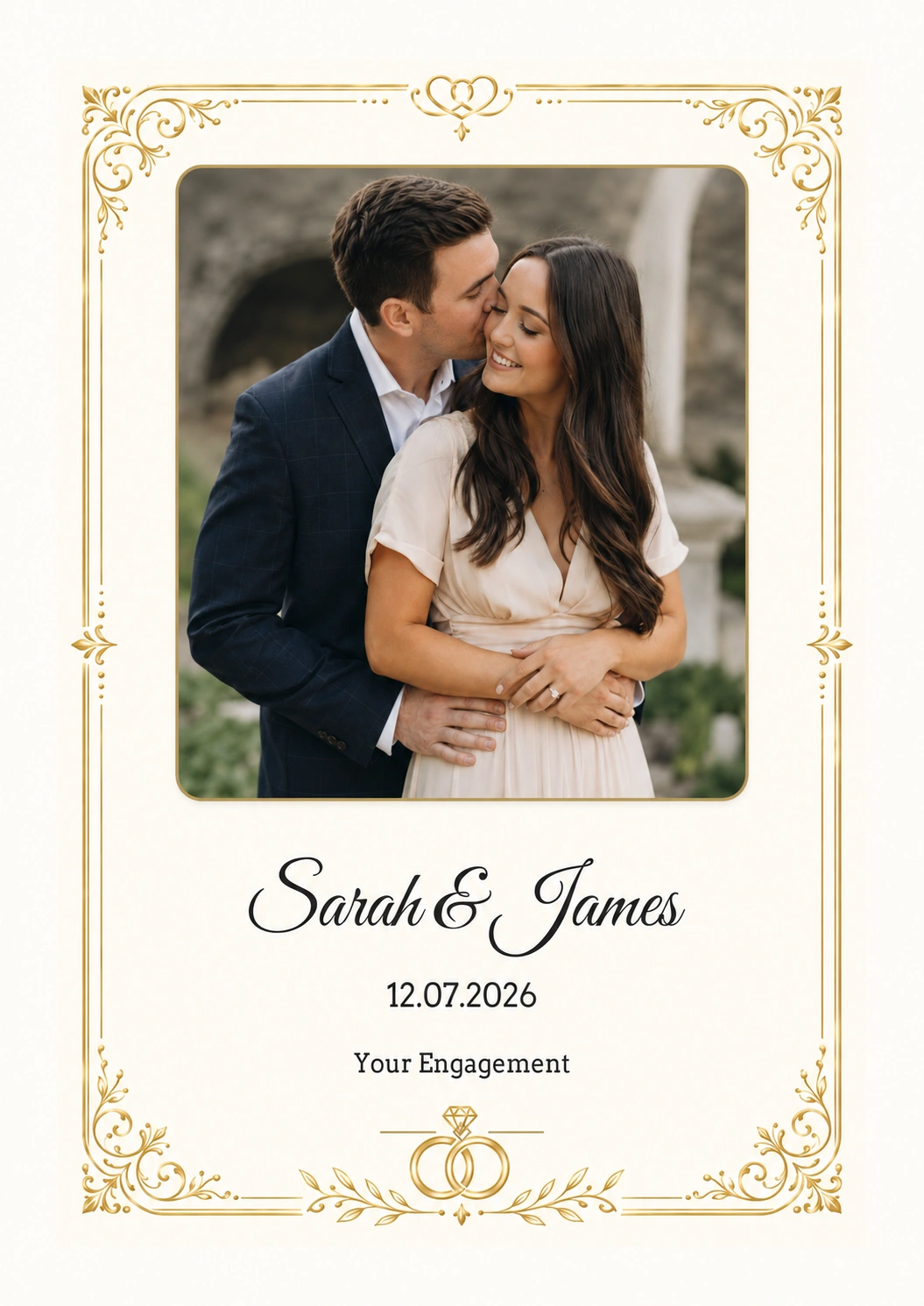 Wedding and engagement memory book